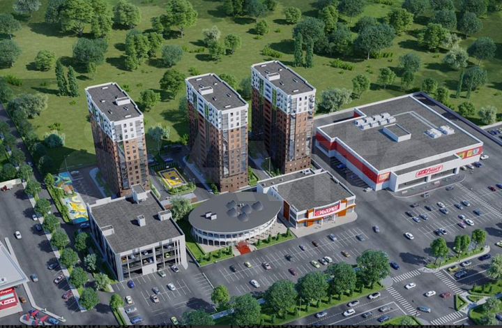 1-к. квартира, 40,2 м², 13/15 эт.