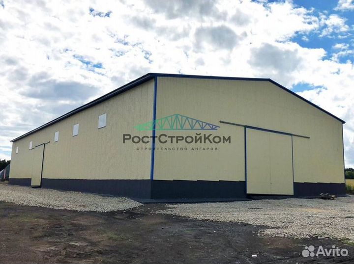Строительство ангаров зернохранилищ складов
