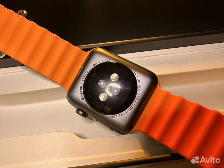 Apple watch 3 42mm Nike Оригинал 99 Батарея