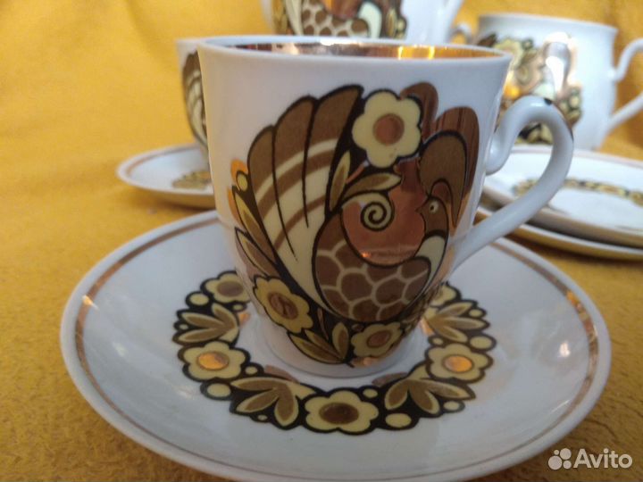 Кофейный сервиз некомплект