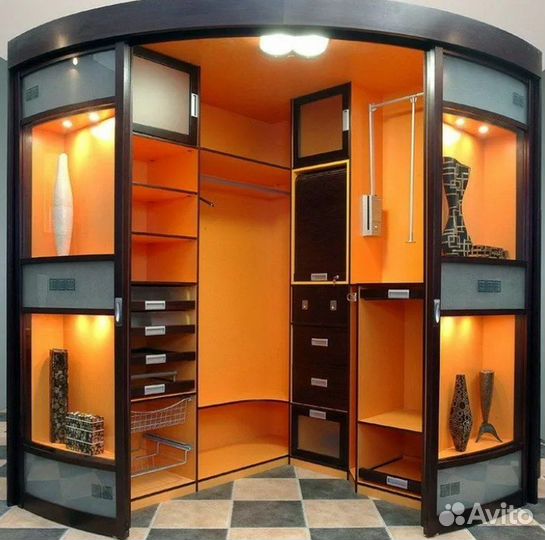 Гардеробная напрямую с фабрики