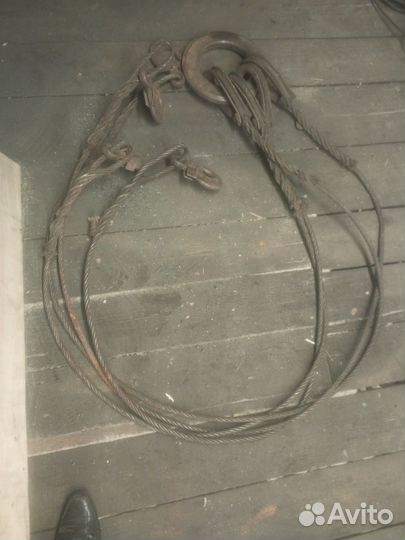 Паук и троса