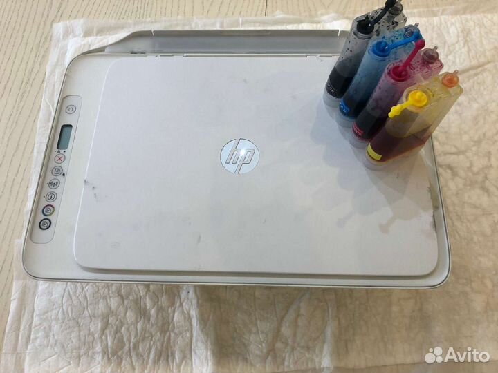 Мфу цветной HP 2620 с снпч