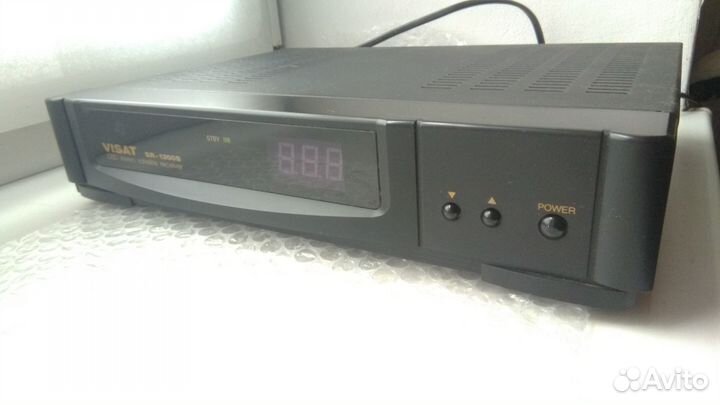 Приставка спутникового тв Visat SR-1200S с пультом
