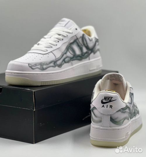 Nike Air Force 1 Low White Skeleton