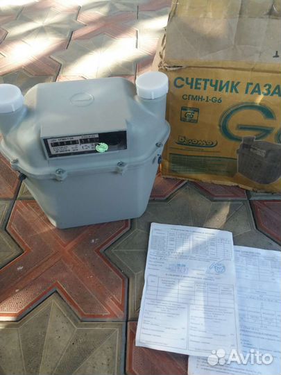 Газовый счетчик сгмн-1 - G6