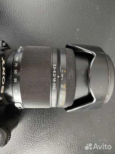 Зеркальный фотоаппарат Sony A580, 3.5-6.3/18-250