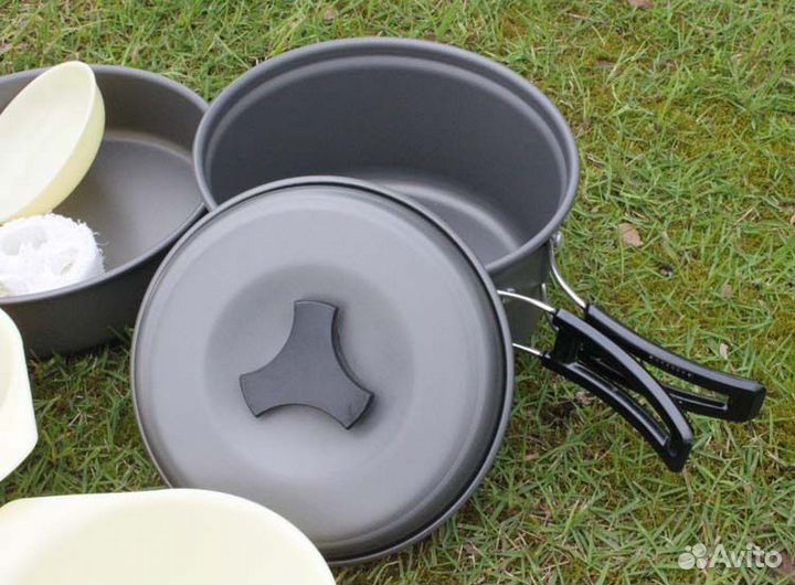 Набор туристической посуды на 1-2 персоны