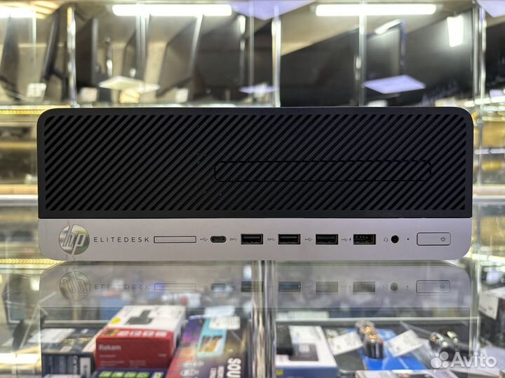 Компьютер HP Ryzen 3 2200G/8Gb/SSD 256/Win10Pro