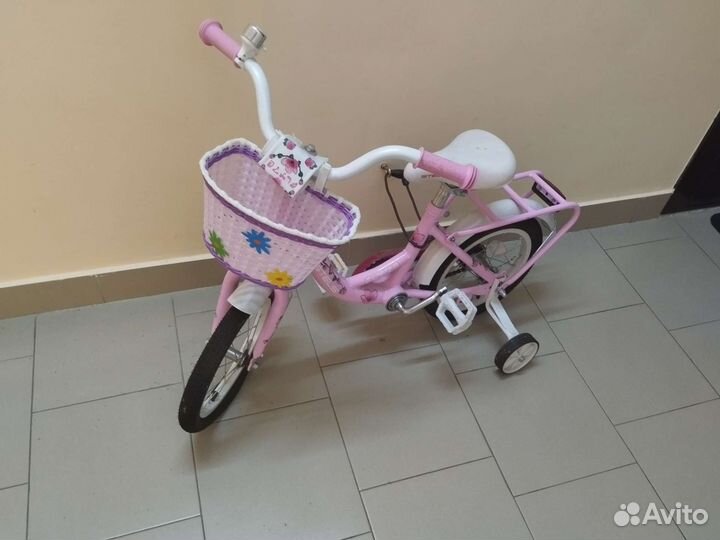 Детский велосипед 4х колесный