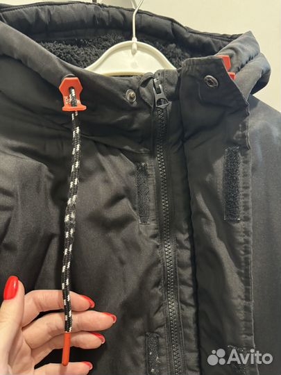 Парка зимняя на мальчика 152