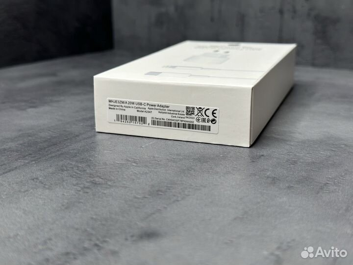Быстрая зарядка для iPhone 20w комплект