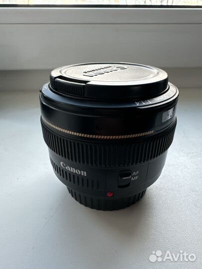 Объектив canon EF 50mm 1 4