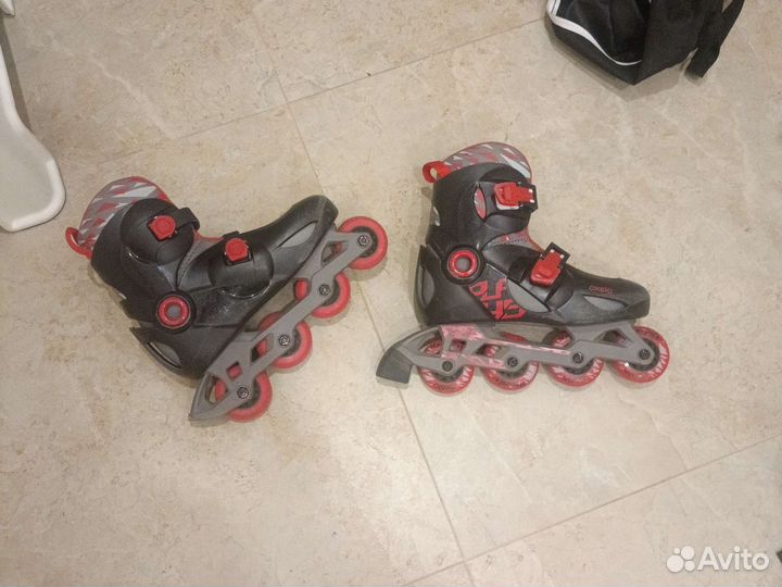 Коньки роликовые детские oxelo р.34-36