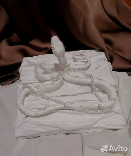 Интерьерная картина панно со змеей