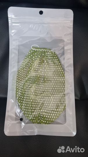 Маска со стразами