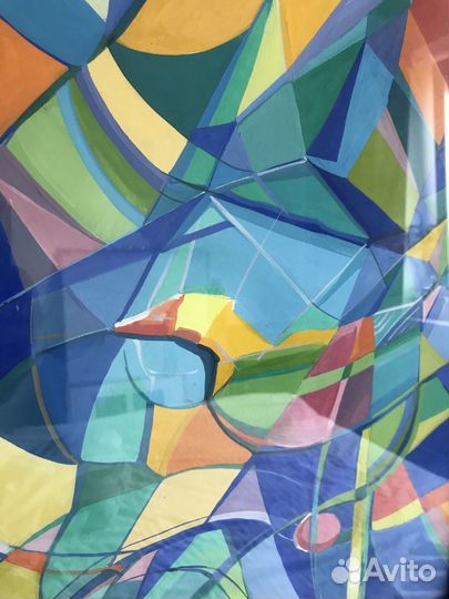 Картина «утка в Татрах» 60х40