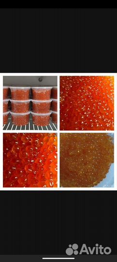 Красная икра горбуши