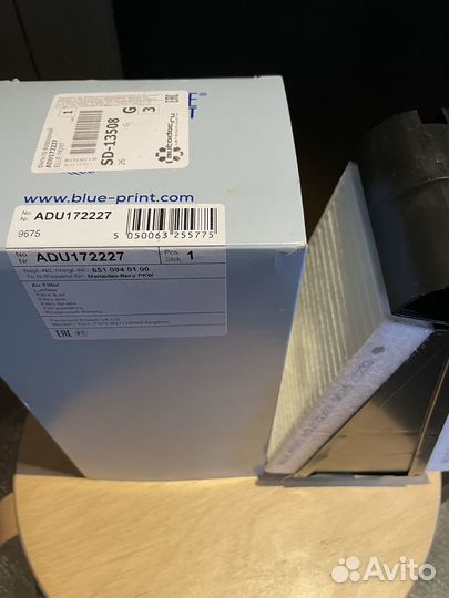 Фильтр двигателя mercedes