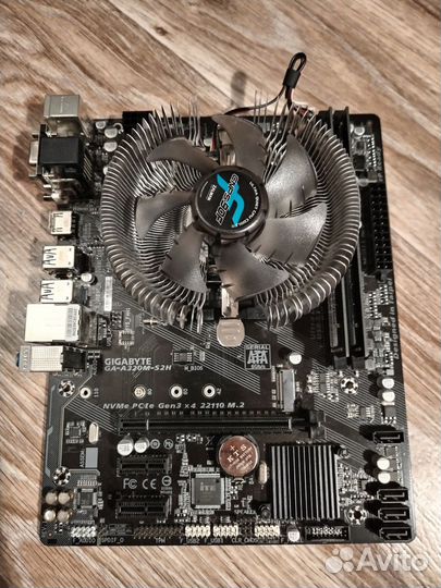 Материнская плата am4 с процессором