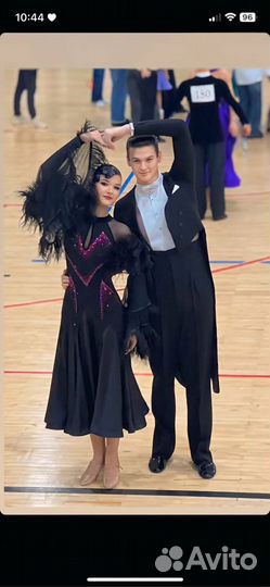 Платье для бальных танцев стандарт ю2 и выше