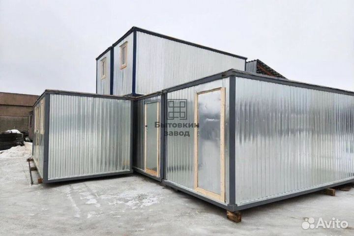 Блок контейнер утепленный зимний вариант в наличии