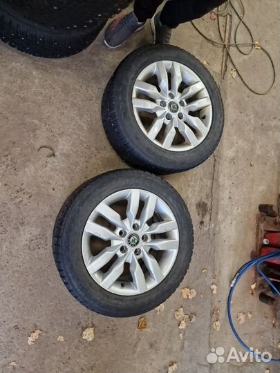 Колеса на зиме