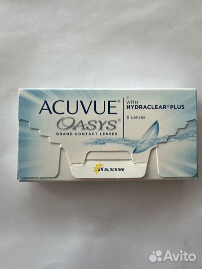 Линзы acuvue oasys +2,25 двухнедельные