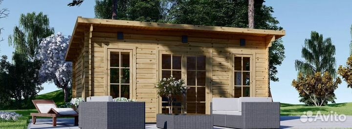 Дом из бруса элтон 44 5x4 TP