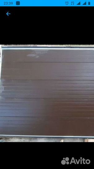 Секционные ворота бу