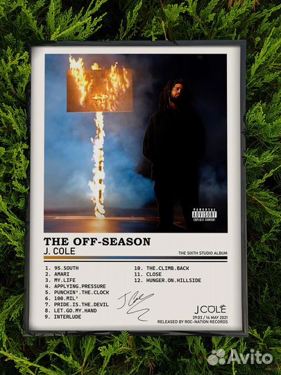 Постер J. Cole - The Off-Season Album