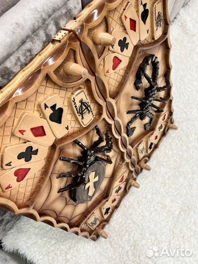 Нарды резные ручной работы 