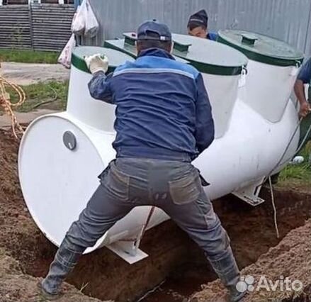 Установка септика под ключ