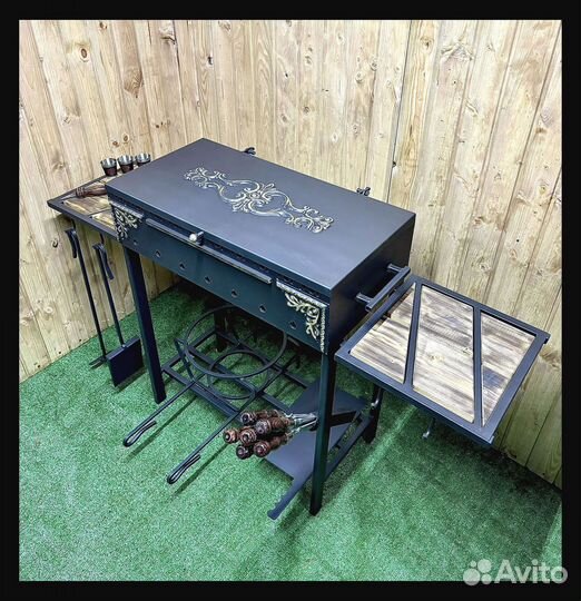 Мангал 4-6 мм с крышкой