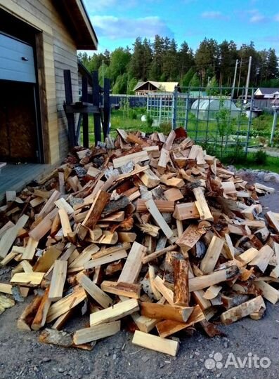 Дрова сухие колотые с доставкой