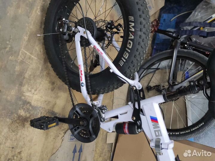 Велосипед складной 20 Fat BMW