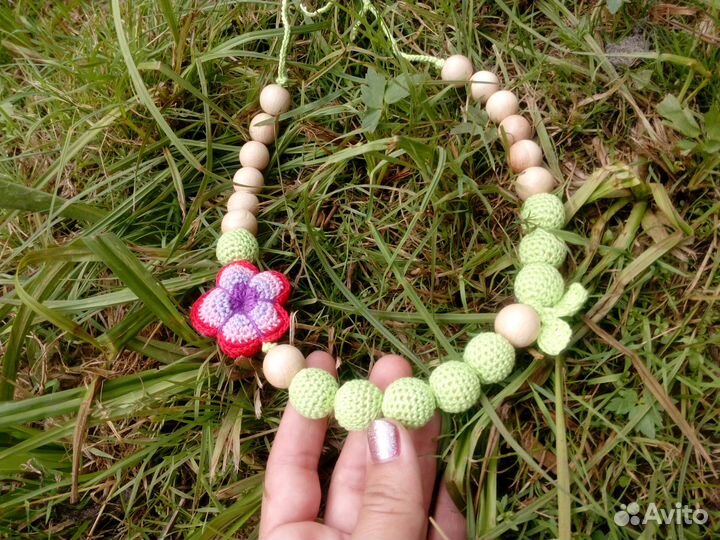 Слингобусы/бусы из можжевельника