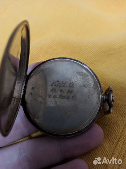 Часы Junghans трофейные с инициалами