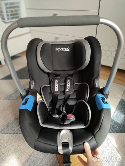 Автокресло sparco, автолюлька 0+