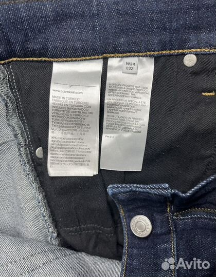 Джинсы Calvin Klein размер 34/32