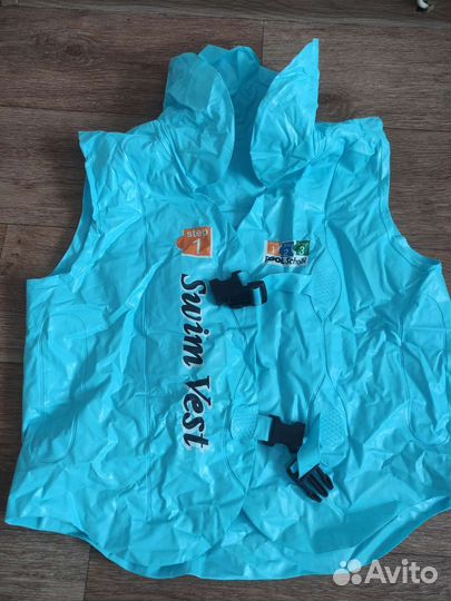 Жилет надувной для плавания, детский