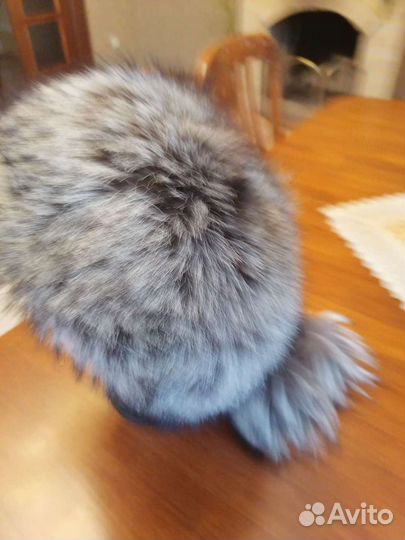 Шапка из чернобурки