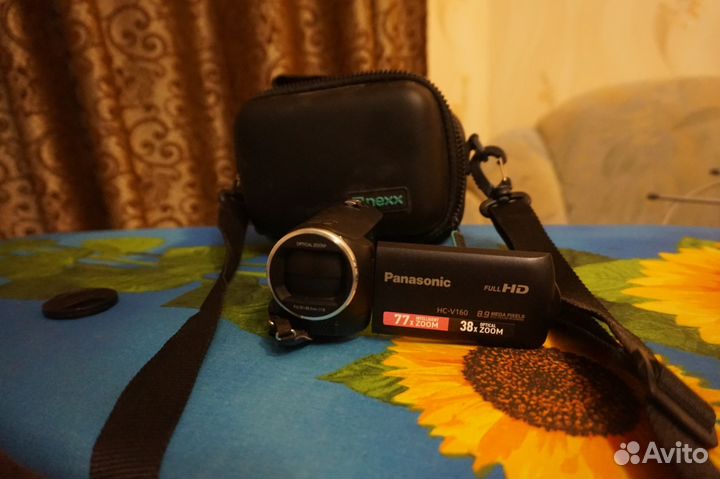 Видеокамера Flash HD Panasonic HC-V160 Black