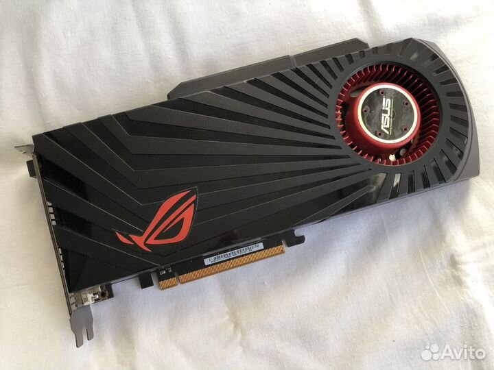 Asus matrix radeon HD 5870 P gddr5 2 Гб раритетная