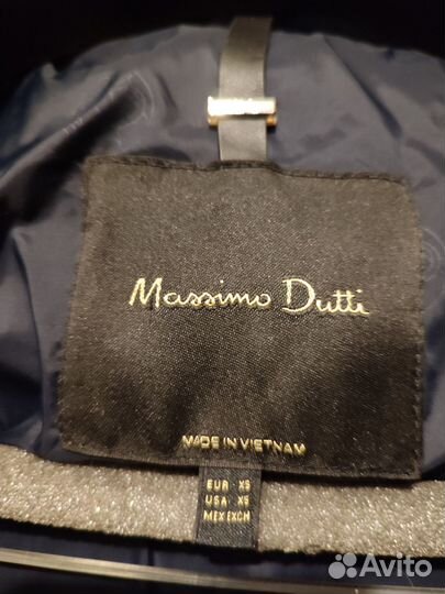 Massimo dutti пуховик