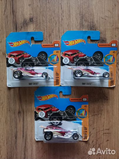 Hot Wheels 2017 #100 Surf's Up 4/5 Surf Crate