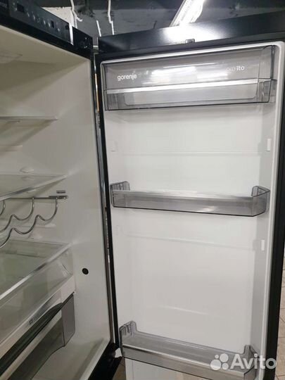 Холодильник бу Gorenje 1.80м Cтеклянный