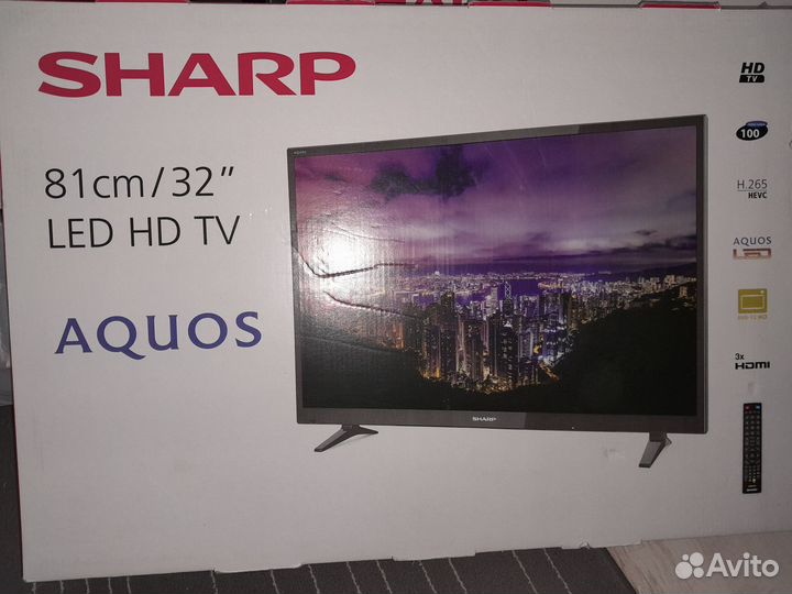 Телевизор sharp новый 32