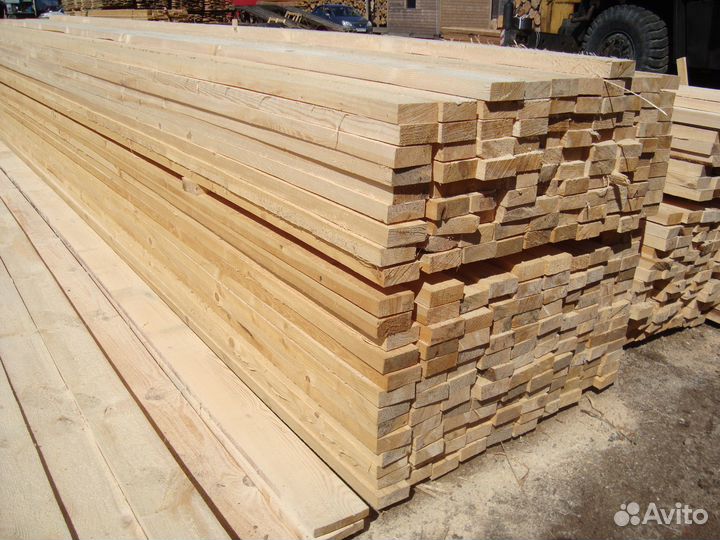 Доска обрезная 50х150х6000