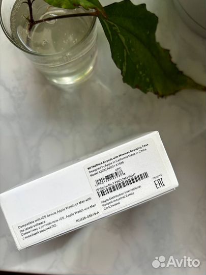 Беспроводные наушники apple airpods 2